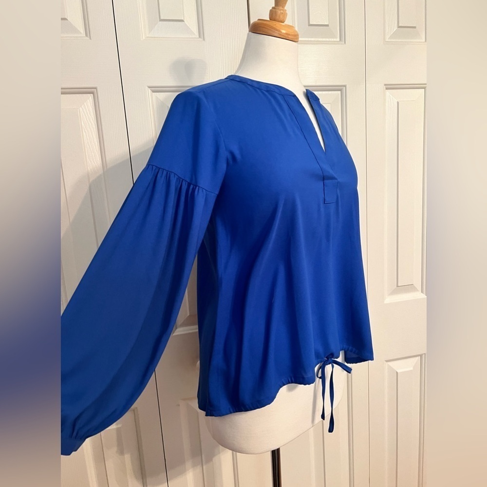 Ann Taylor XSP Royal Blue Blouse - Picture 4 of 5